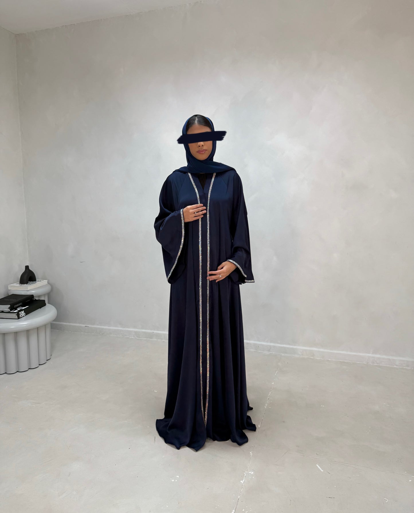 The Navy Abaya