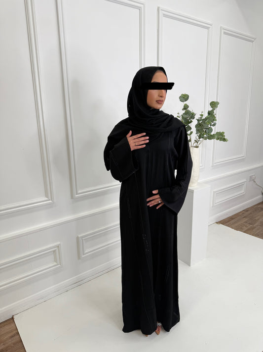 The Black Essential Abaya