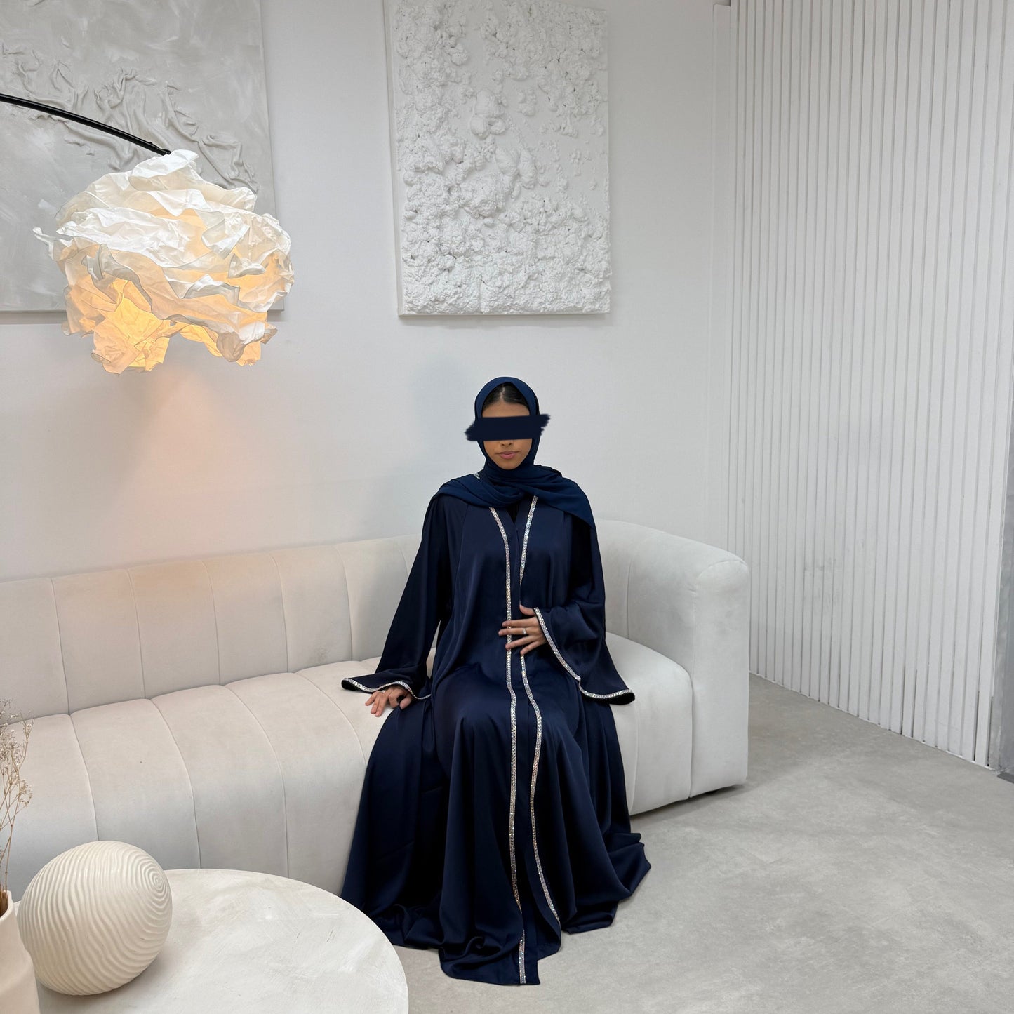 The Navy Abaya