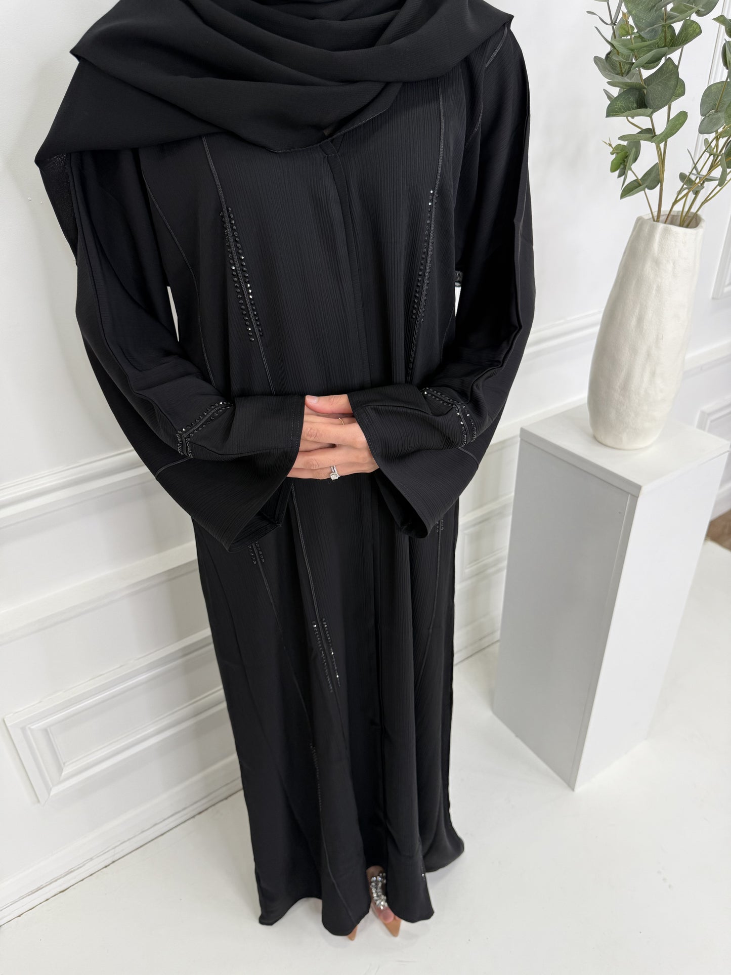 The Black Essential Abaya